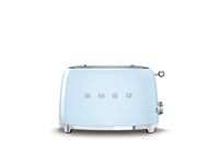 SMEG TSF01 2-Slice Wide-Slot Toaster - Pastel Blue - Large Front