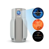 Shark - BreatheClear MAX by NeverChange Air Purifier - Dove - Large Front