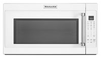 KitchenAid - 2.0 Cu. Ft. Over-the-Range Microwave with Sensor Cooking - White - Large Front