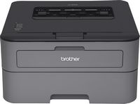 Brother - HL-L2320D Black-and-White Laser Printer - Gray - Large Front