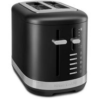 KitchenAid - 2 Slice Programmable Toaster - Black Matte - Large Front