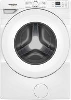 Whirlpool - 4.5 Cu. Ft. High Efficiency Front Load Washer with Tumble Fresh Option - White - Large Front