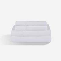 Bedgear - Dri-Tec Moisture-Wicking Sheet Sets - Split King/Split Cal King - White - Large Front