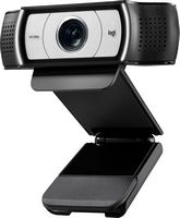 Logitech - C930s Pro HD 1080 Webcam for Laptops with Ultra Wide Angle - Black - Large Front