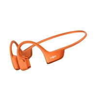 Shokz - OpenRun Pro 2 Bone Conduction Sports Headphones - Orange - Large Front