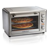 Hamilton Beach - Countertop convection oven with rotisserie - Stainless Steel - Large Front