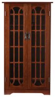 SEI Furniture - Media Cabinet - Medium Wood - Large Front
