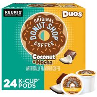 The Original Donut Shop - Duos Coconut + Mocha K-Cup Pods, 24 Count - Large Front