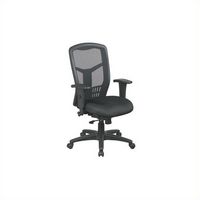 Office Star Products - ProGrid Mesh Manager's Chair - Black - Large Front