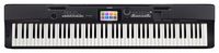 Casio - Privia Full-Size Keyboard with 88 Velocity-Sensitive Keys - Black - Large Front