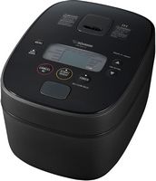 Zojirushi - Induction Heating Rice Cooker & Warmer - 5.5 Cup - Black - Large Front