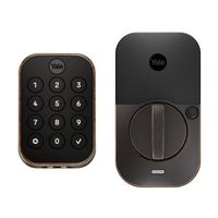 Yale - Assure Lock 2 - Smart Lock Keyless Wi-Fi Deadbolt with Push Button Keypad Access - Oil-Rub... - Large Front