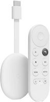 Chromecast with Google TV (4K) - Snow - Large Front