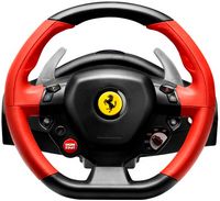 Thrustmaster - Ferrari 458 Spider Racing Wheel for Xbox One - Black/Red/Yellow - Large Front