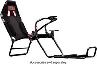 Next Level Racing - GTlite Foldable Simulator Cockpit - Black - Large Front