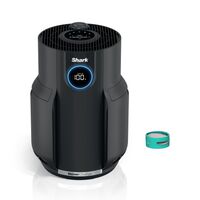 Shark - NeverChange Air Purifier, 5-Year HEPA Filter Life, 650-sq Ft - Black - Large Front
