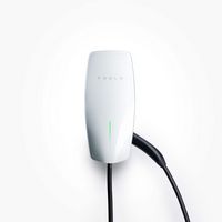 Tesla - Universal Wall Connector Level 2 Hardwired Electric Vehicle (EV) Charger – up to 48A– 24’... - Large Front