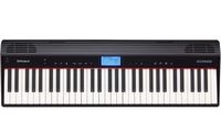 Roland - GO:PIANO Digital Piano Full-Size Keyboard with 61 Keys - Black - Large Front
