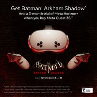 Meta Quest 3S 128GB — Get Batman: Arkham Shadow and a 3-Month Trial of Meta Horizon+  Included — ... - Large Front