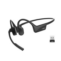 Shokz OpenComm2 UC Bone Conduction Stereo Bluetooth Headset 2025 Upgrade,USB-A - Black - Large Front