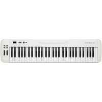 Samson - Carbon 61-Key USB MIDI Keyboard Controller - White - Large Front