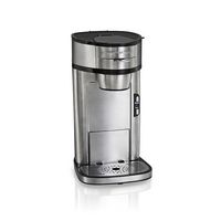 Hamilton Beach - Single Serve Coffee Maker - Stainless - Large Front