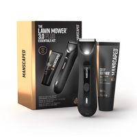 Manscaped - The Lawn Mower 3.0 Plus Essentials Kit, SkinSafe Rechargeable Wet/Dry Groin and Body ... - Large Front