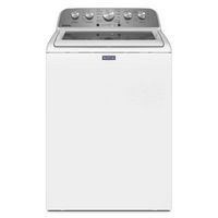 Maytag - 4.7 Cu. Ft. High Efficiency Top Load Washer with Extra Power Button - White - Large Front