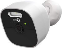 Chamberlain - myQ Outdoor Battery Security Camera - White - Large Front