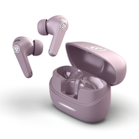 JLab - Jbuds Pods ANC True Wireless Earbuds - Mauve - Large Front