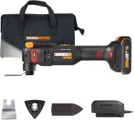 WORX - Nitro WX698L 20V Cordless Oscillating Tool with VibraFree Technology (Battery & Charger In... - Large Front