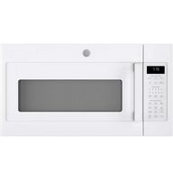 GE - 1.9 Cu. Ft. Over-the-Range Microwave with Sensor Cooking and Steam Cleaning - White - Large Front