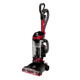 BISSELL - CleanView Upright Vacuum Cleaner - Black/Red - Large Front