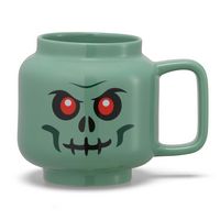 Room Copenhagen - LEGO: Skeleton Green Large Ceramic Mug, 17.9oz - Large Front