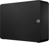 Seagate - Expansion Desktop 8TB HDD - Black - Large Front