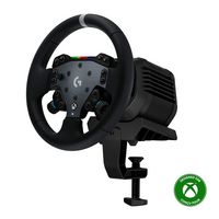 Logitech - RS50 System 3-Piece Sim Racing Steering Wheel Setup - RS50 Wheel base, RS Wheel Hub an... - Large Front