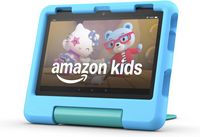 Amazon - Fire HD 8 Kids tablet, ages 3-7 | 3GB memory, 13-hr battery, 32GB, (2024 release) - Blue - Large Front