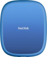 SanDisk - 1TB Creator Phone SSD External USB Type C Drive - Black - Large Front