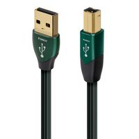 AudioQuest - Forest USB-A > B 4.9' Digital High-Definition Audio Cable with USB-A to USB-B Connec... - Large Front