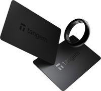 Tangem - Ring - Size 9 - Black - Large Front