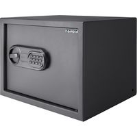 Barska - WL80 WardenLight Mini LED Digital Keypad Safe - Black - Large Front