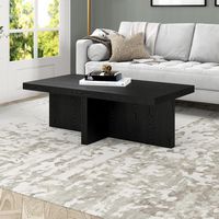 Camden&Wells - Annet Coffee Table - Obsidian - Large Front