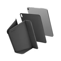 tomtoc iPad Air Detachable Folio Case for 2025 New 11 Inch iPad Air M3&M2 - Black - Large Front