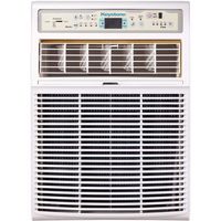 Keystone - 350 Sq. Ft. 8,000 BTU Casement Window Air Conditioner - White - Large Front