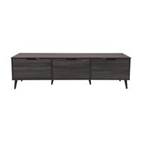 Cole Collection TV Stand with Enclosed Cabinets for Most TVs up to 85