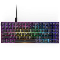 NZXT - Function 2 - MiniTKL Wired Optical Gaming Keyboard - Black - Large Front