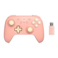 8BitDo - Ultimate 2C Wireless Controller for Android and Windows with Hall Effect Joysticks - Peach - Large Front