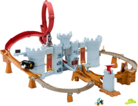 Hot Wheels - Mario Kart Bowser's Castle Track Set - Large Front