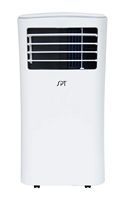 SPT - 10,000 BTU Portable Air Conditioner – Cooling Only - White - Large Front
