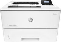 HP - LaserJet Pro M501dn Black-and-White Laser Printer - White - Large Front